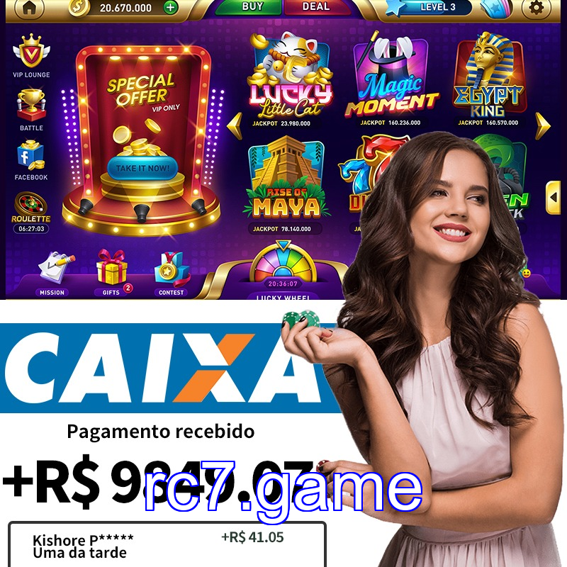 Cadastro no rc7game: Comece com um Bônus de Boas-vindas!